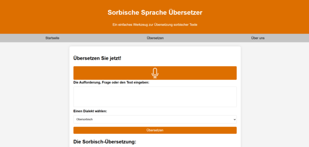 [Translate to English:] Sorbisch-KI