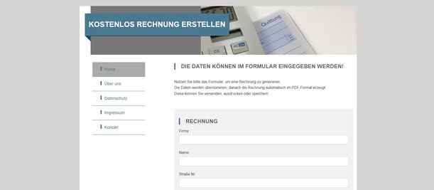 Create an invoice for free