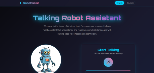 Speaking robot