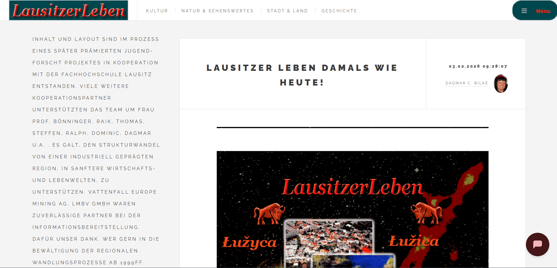 LausitzerLeben website